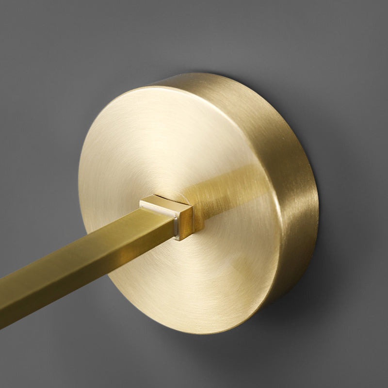 Contemporary Gold Wall Lamps 1-Light Acrylic Wall Mount Lamp for Bedroom