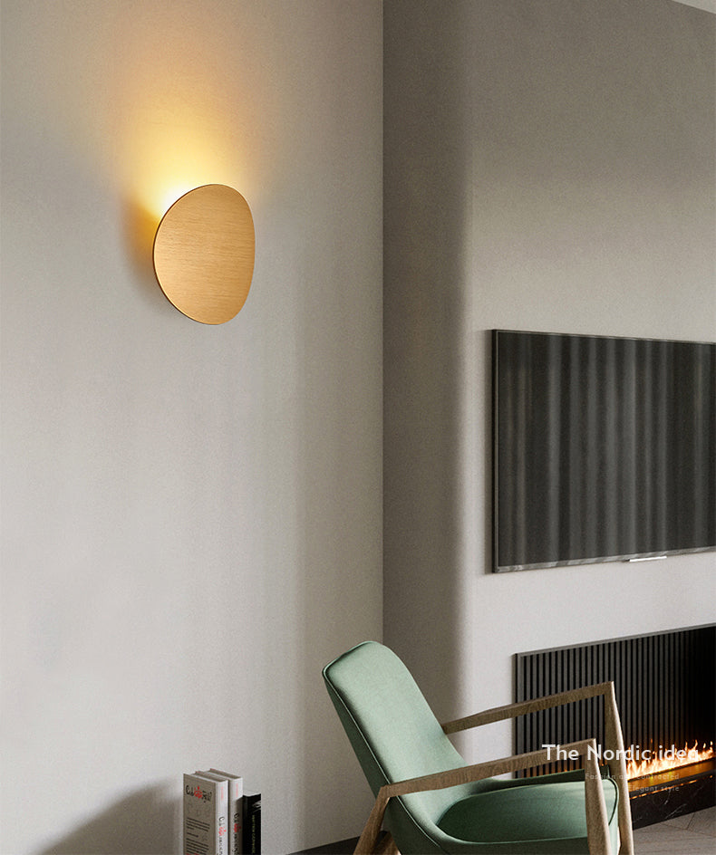 Contemporary Sconce Light Fixtures Aluminum Wall Lamp Sconce for Bedroom