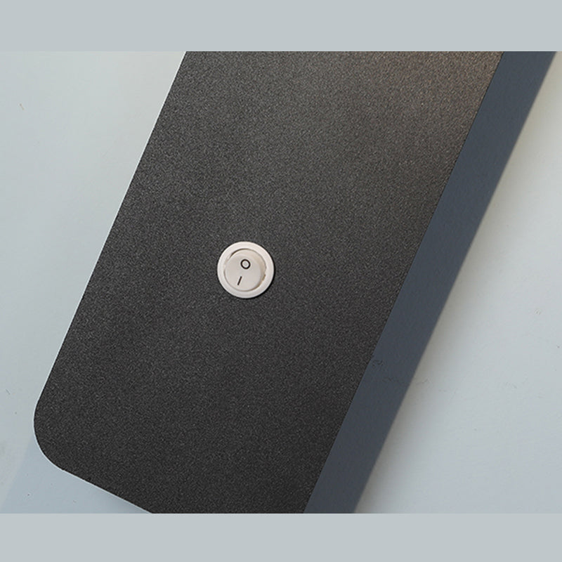 Lampade a 1 luci di minimalismo Light Frepfurs Sconce lampade da parete in ferro per camera da letto