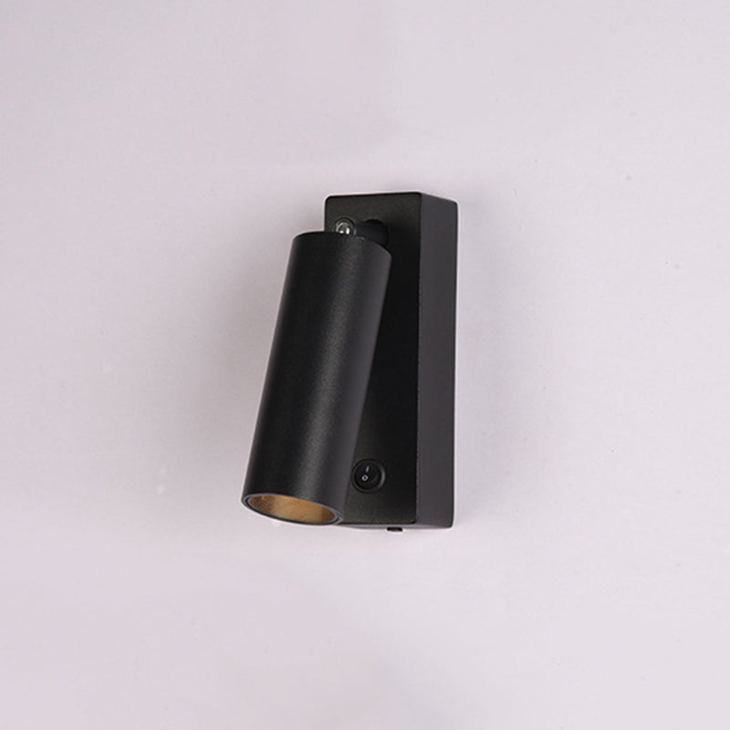 Aluminium moderne 1-Light Mall Moup Lampe Applicable mural réglable pour la chambre