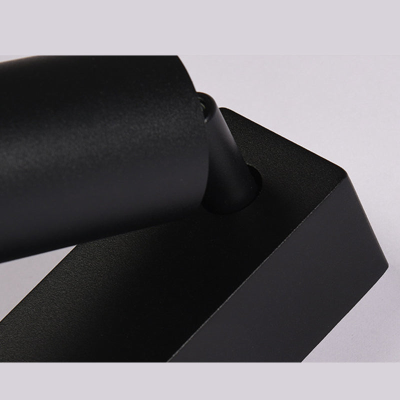 Moderna lampada da parete a parete in alluminio a 1 luce Sfonce a parete regolabile per camera da letto