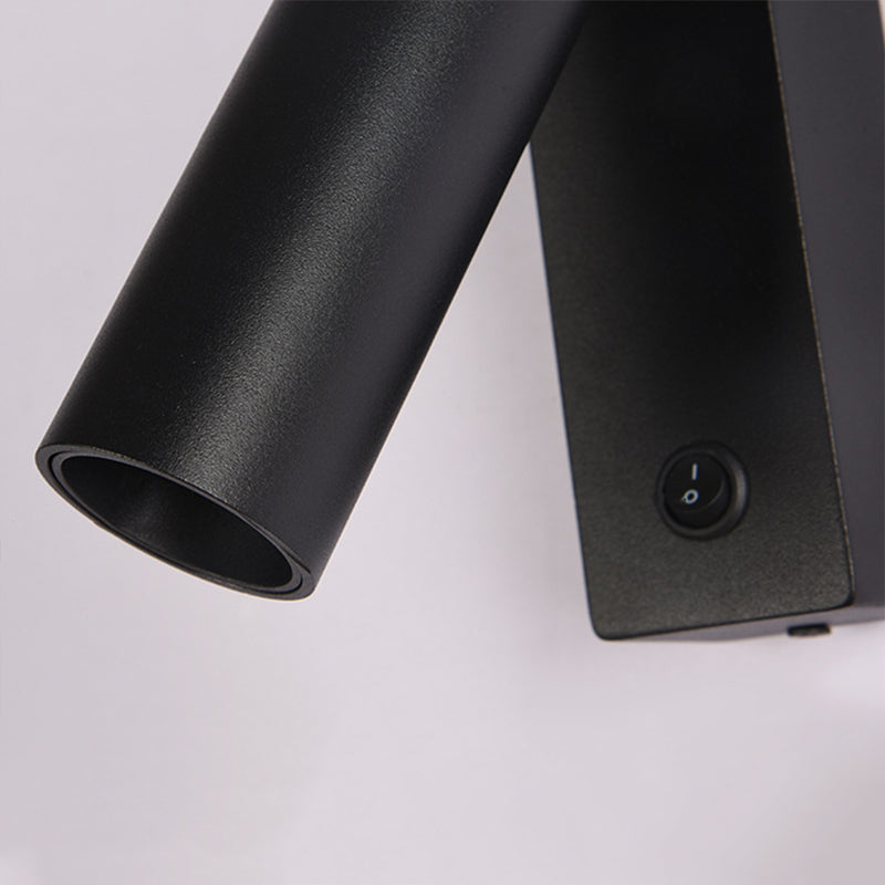 Moderna lampada da parete a parete in alluminio a 1 luce Sfonce a parete regolabile per camera da letto