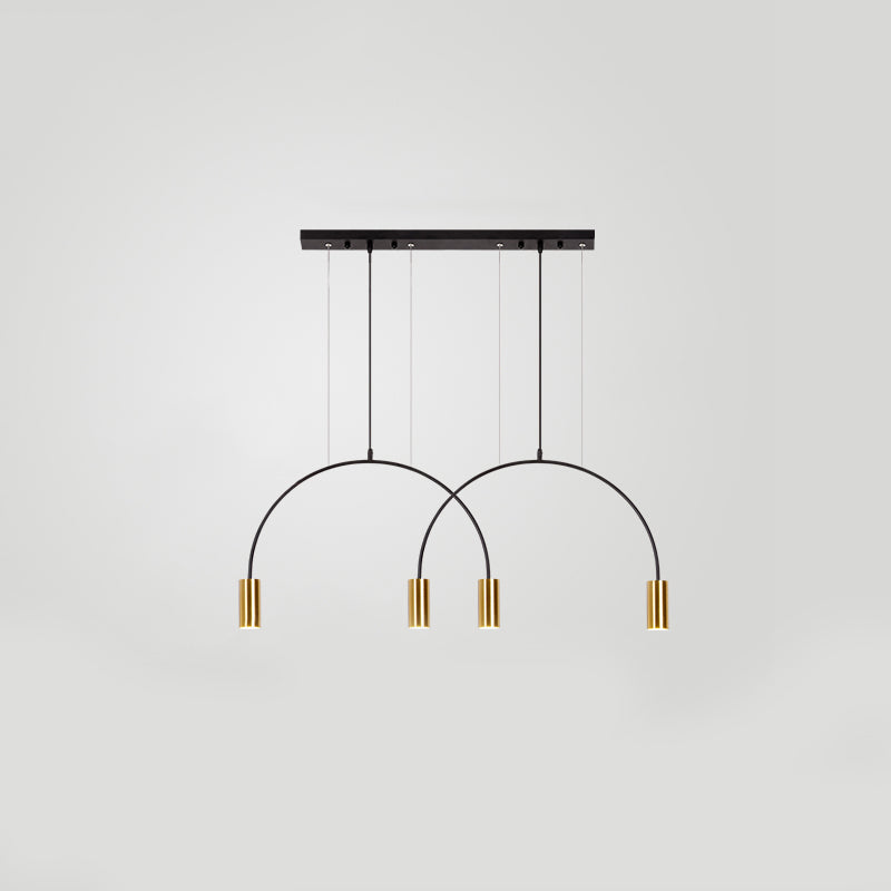 4 Light Kitchen Island Pendant Linear Pendant Lighting Island Light Fixtures