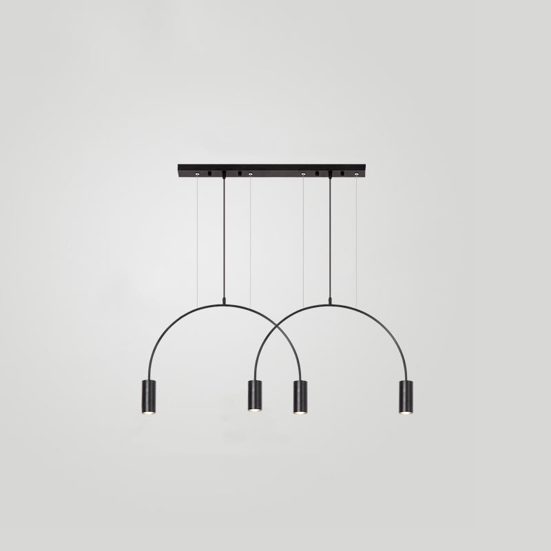 4 Light Kitchen Island Pendant Linear Pendant Lighting Island Light Fixtures