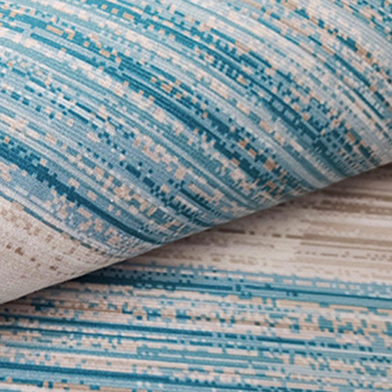 Solid Color Simple Indoor Rug Polyester Feather Print Carpet Non-Slip Backing Rug for Home Decor