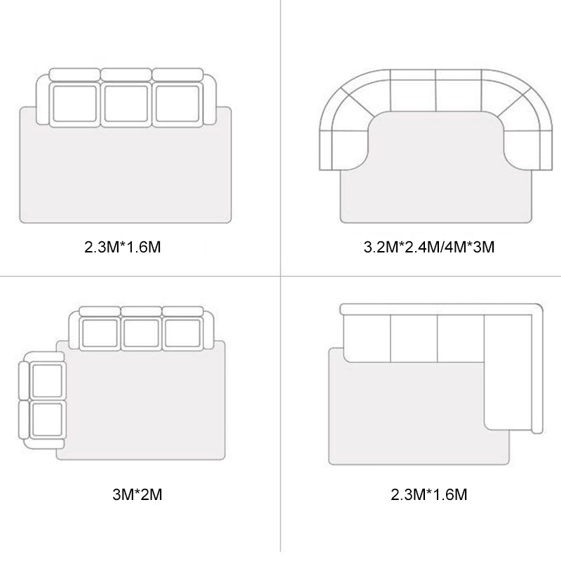 Distinctive Americana Indoor Rug Colorful Tribal Classicism Rug Washable Carpet for Living Room