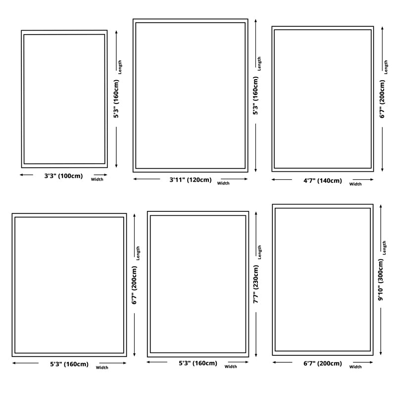 Victorian Tribal Totem Area Teppich Polyester Teppich nicht rutschfestem Innenteppich für Wohnzimmer