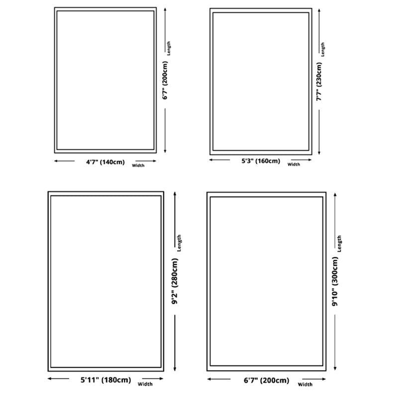 Buntes Teppich aus der Mitte des Jahrhunderts künstlerischer blumbarer Teppich Friendliger waschbarer Teppich für Wohnkultur