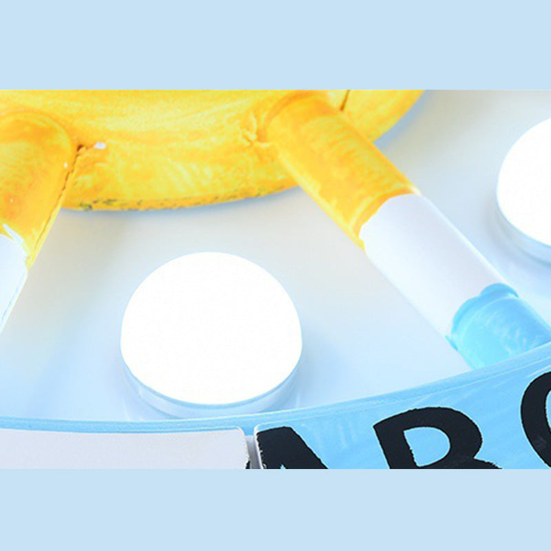 Anchor Flush Mount Ceiling Light 1 Light Acrylic Kids Flush Mount Ceiling Light for Bedroom