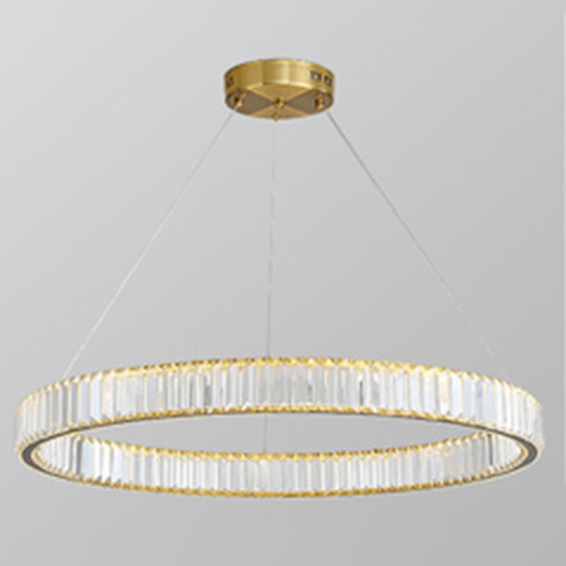 Luci d'isola orbicolare Crystal Contemporary Simplicity Fissature di illuminazione a sospensione per il ristorante