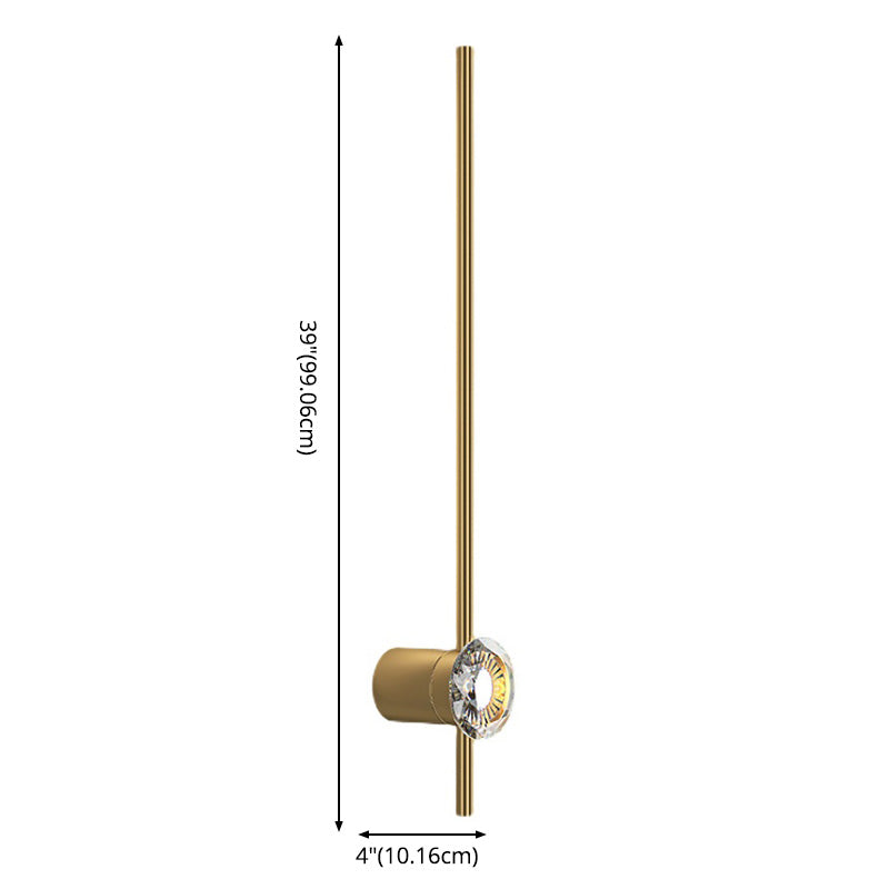 Modern Simplicity Linear Wall Mounted Light Fixture Acrylic Wall Mount Light Fixture for Bedroom