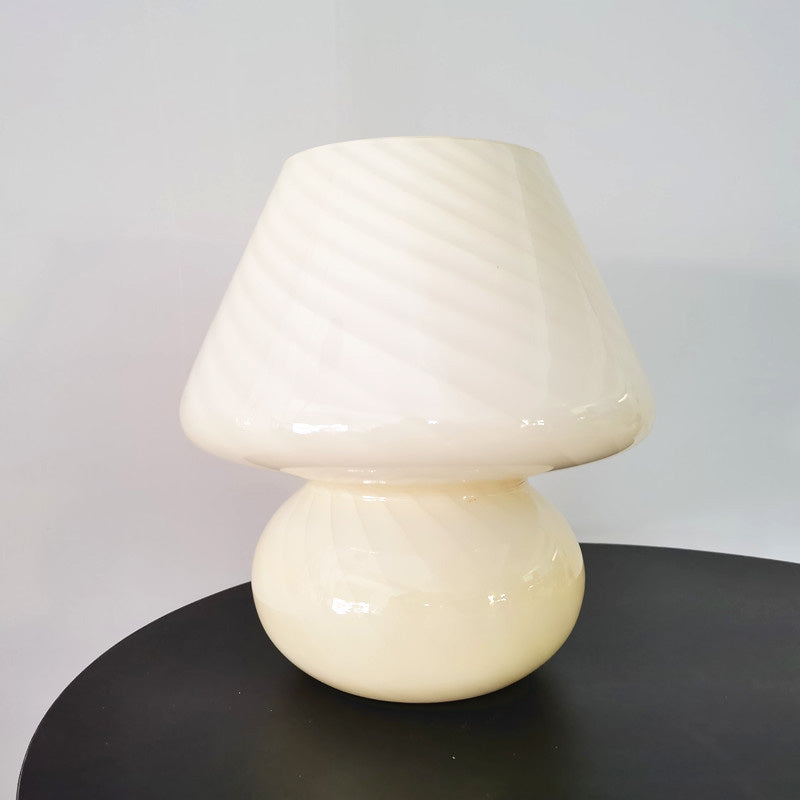 Champignon schaduw glas tafel licht modern 1 lamp nachtstandaardlamp voor slaapkamer