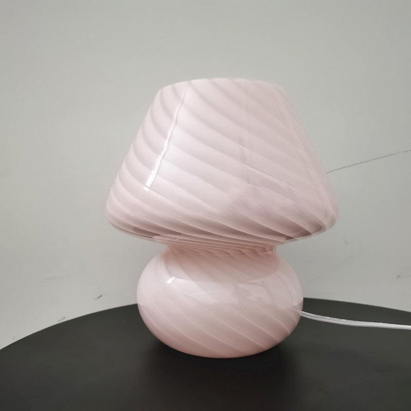 Champignon schaduw glas tafel licht modern 1 lamp nachtstandaardlamp voor slaapkamer