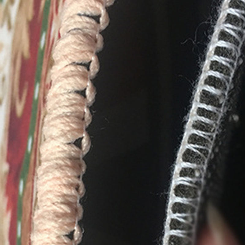 Luxurious Marble Surface Rug Contemporary Polyester Rug Easy Care Washable Carpet for Home Decor