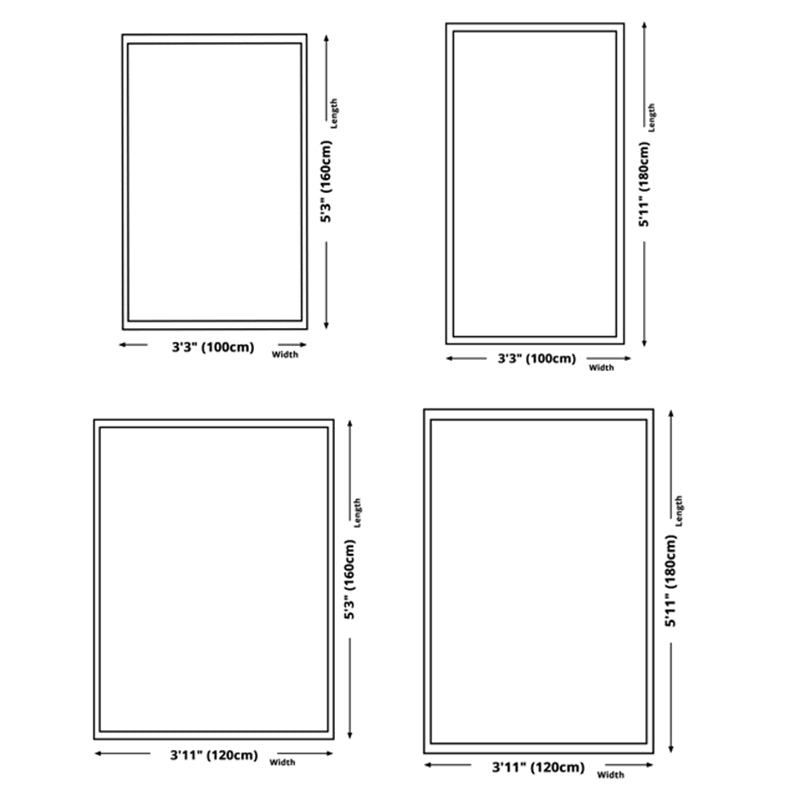 Tono bianco semplice area tappeto poliestere in poliestere astratto tappeto a blocchi di tappeto lavabile per decorazione per la casa