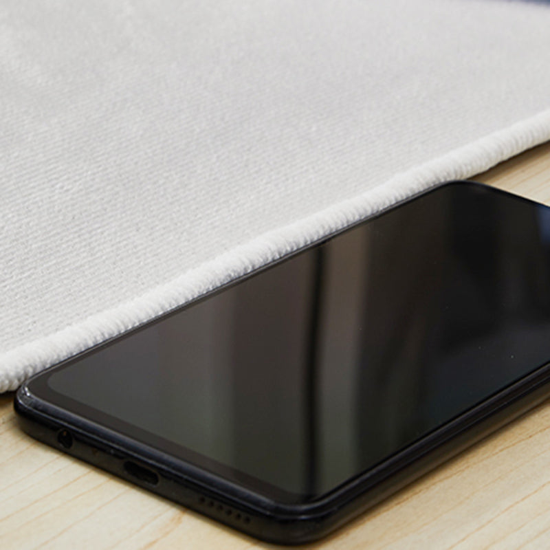 White Tone Trendy Rug Polyester Carpet Abstract Print Indoor Rug Anti-Slip Backing for Living Room