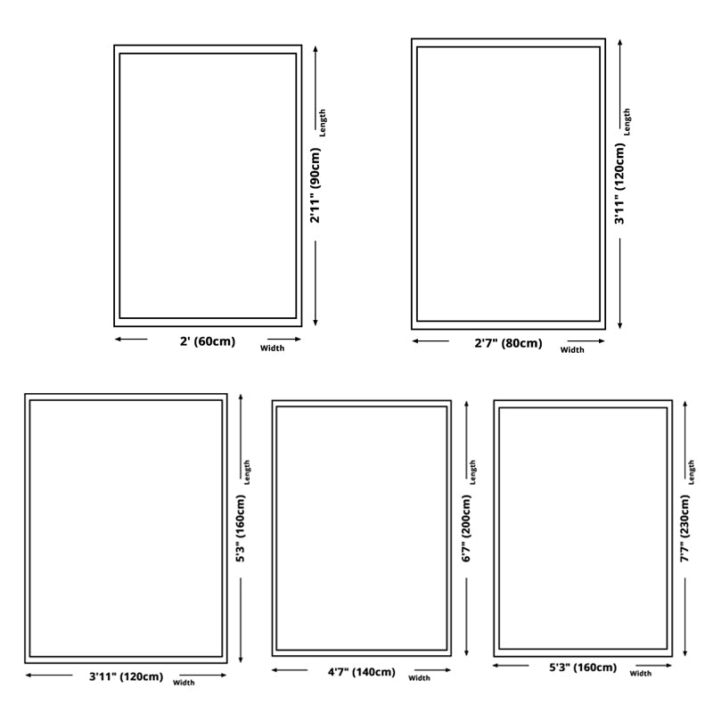 Rapis blanc tapis en polyester la zone de couleur solide tapis de support de tapis sans glissement pour le salon