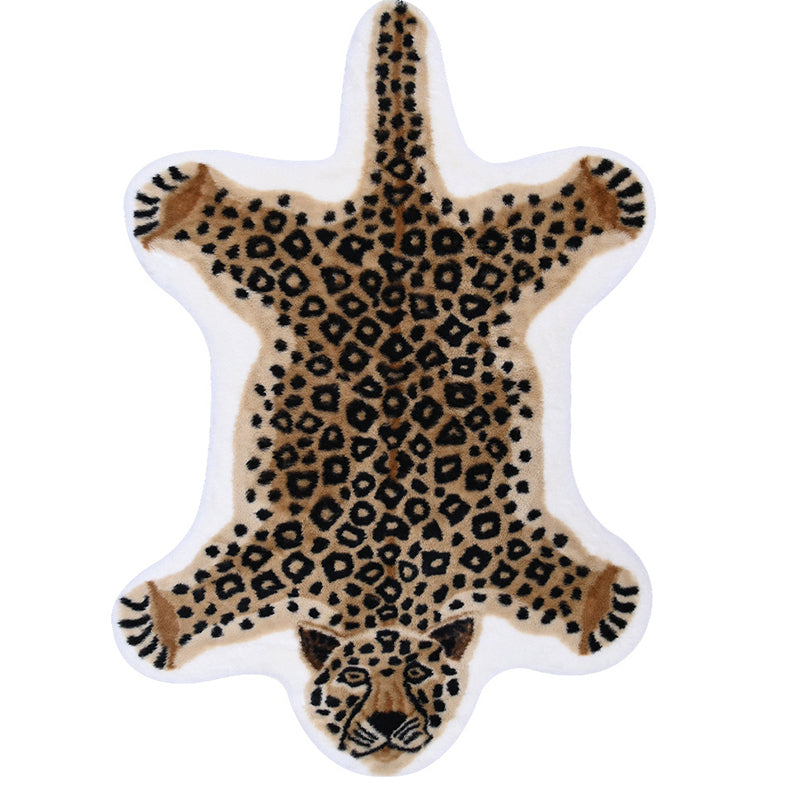 Creative Indoor Rug Funky Animal Print Carpet Friendly Washable Anti-Slip Area Carpet for Home Decor