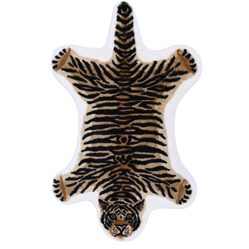 Creative Indoor Rug Funky Animal Print Carpet Friendly Washable Anti-Slip Area Carpet for Home Decor