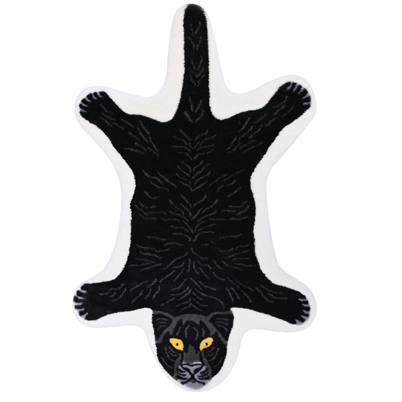 Creative Indoor Rug Funky Animal Print Carpet Friendly Washable Anti-Slip Area Carpet for Home Decor