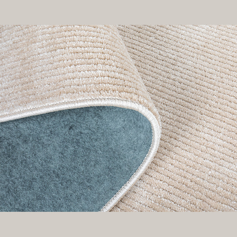 Einfacher, einfarbiger Innenteppich, grauer Polyester-Teppich, waschbarer Innenteppich für den Innenbereich