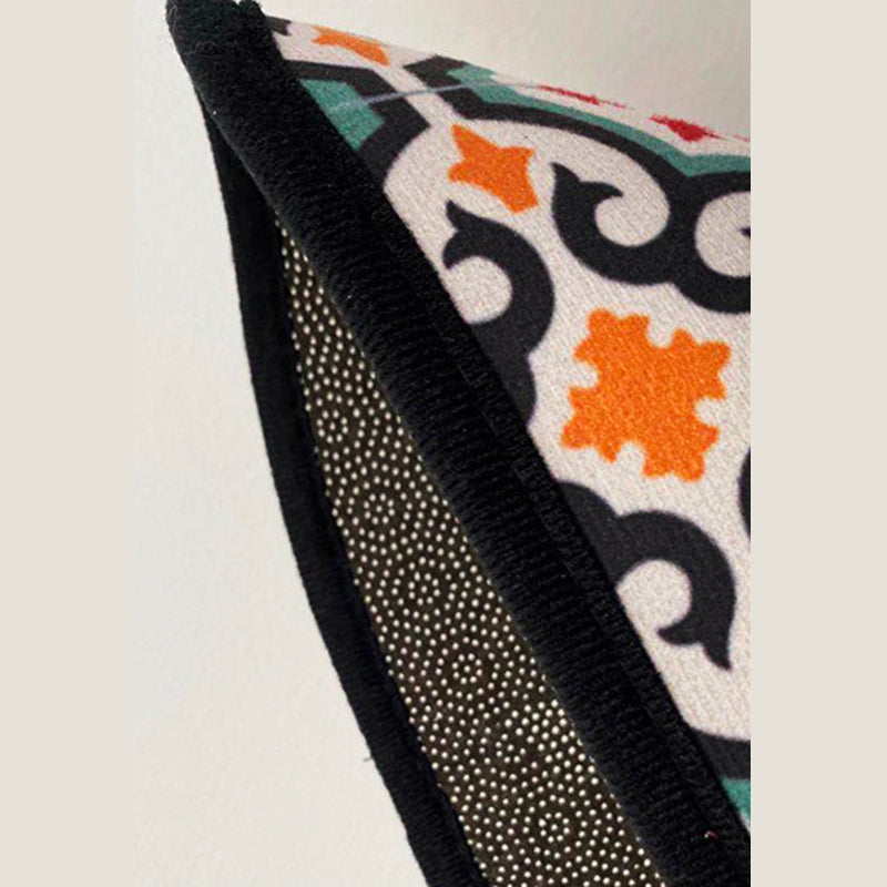 Nordic Simple Indoor Rug Pink Tone Carpet Polyester Stain Resistant Rug for Living Room