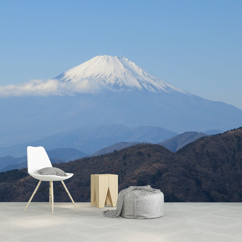 Mountain Landscape Mural Decal Waterproofing, Wall Covering for Living Room