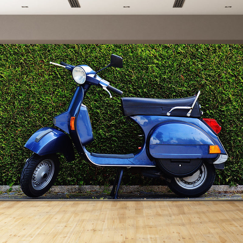 Unique Design Motorcycle Mural Wallpaper Contemporary Wall Covering for Home Decoration