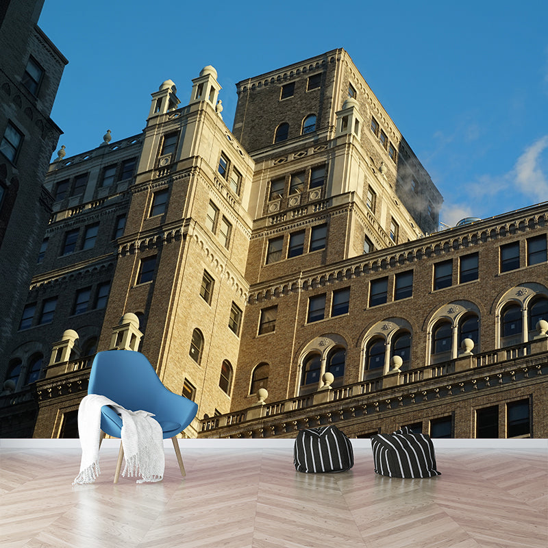 High Building Murals Stain-Resistant Contemporary Wall Decor for Office