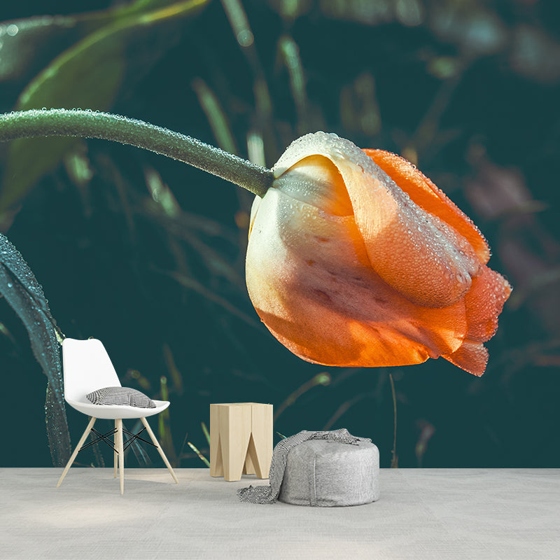 Home Decor Flower Customized Contemporary Wall Covering for Gust Room Bedroom