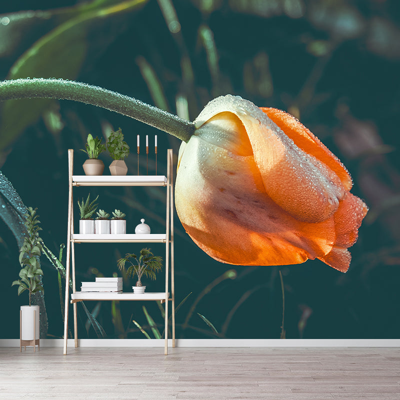 Home Decor Flower Customized Contemporary Wall Covering for Gust Room Bedroom