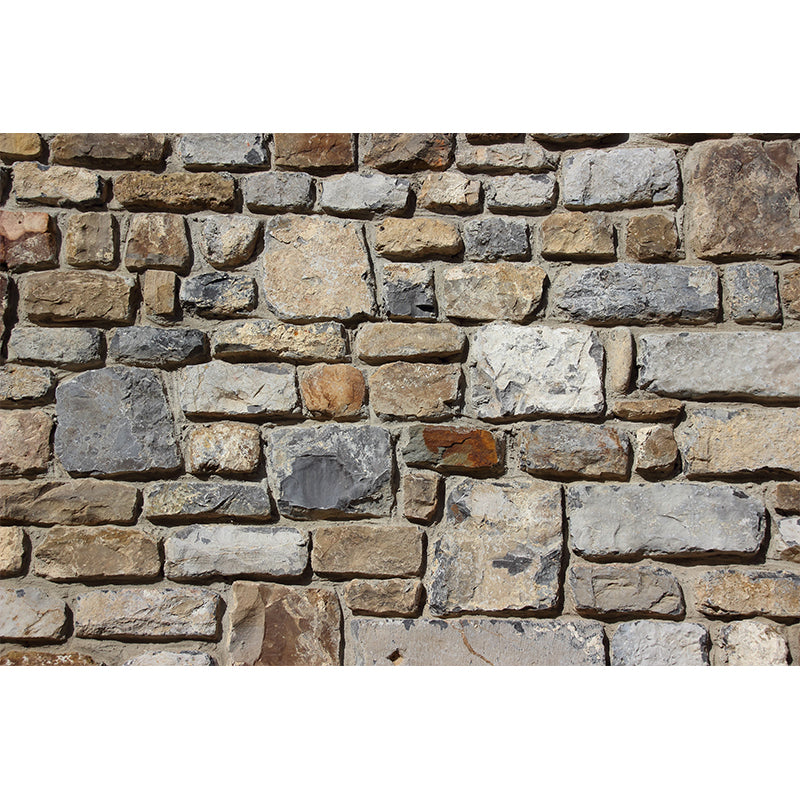 Countryside Style Brick Wall Covering Living Room Home Decor, Customized Size