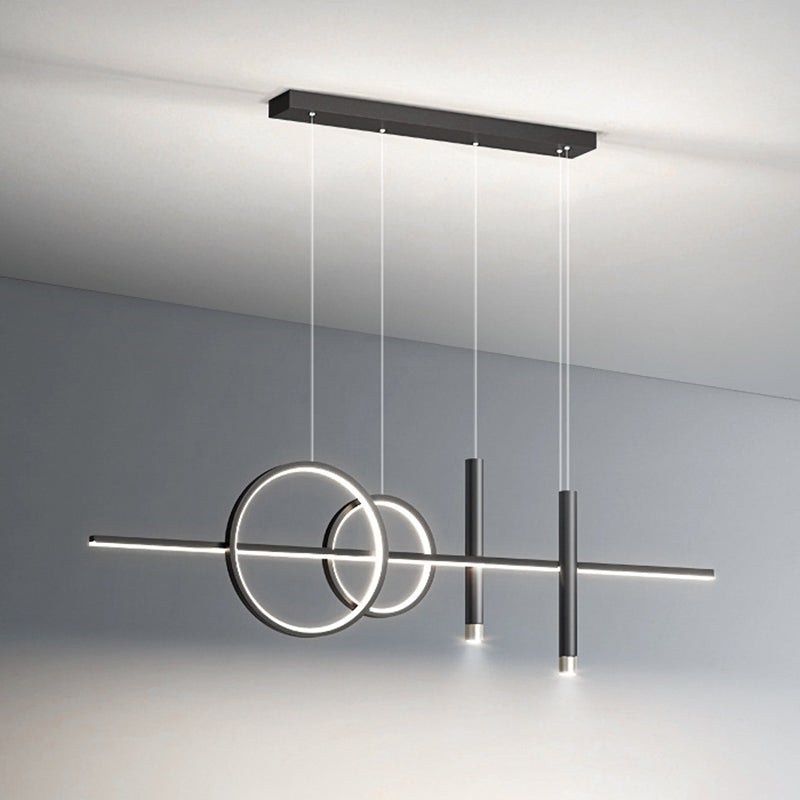 5 Light Kitchen Island Pendant Linear Island Lighting Contemporary Island Lighting