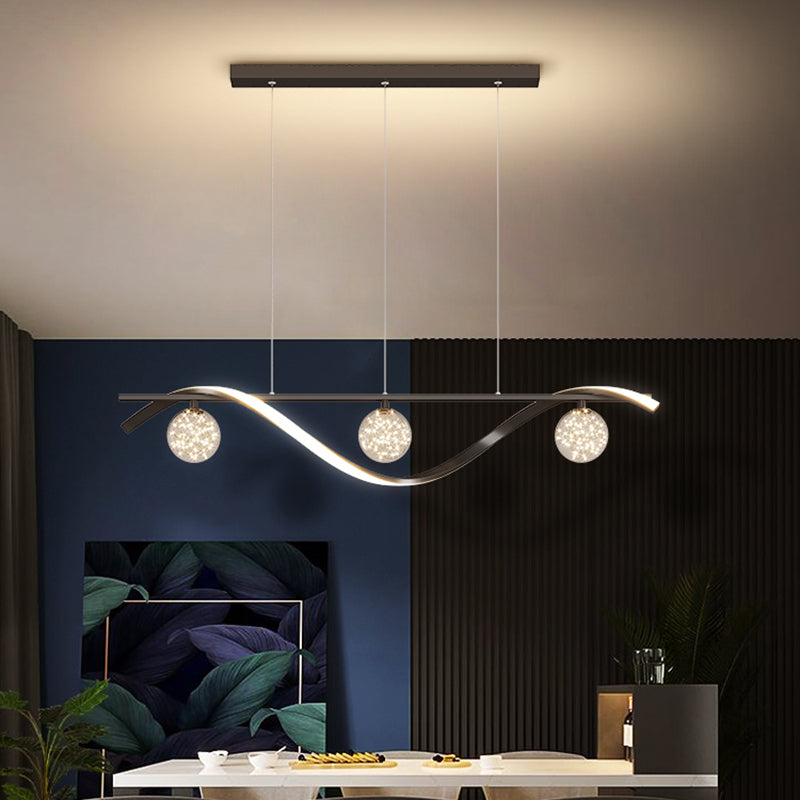 3 Light Kitchen Island Pendant Linear Island Lighting Contemporary Island Lighting