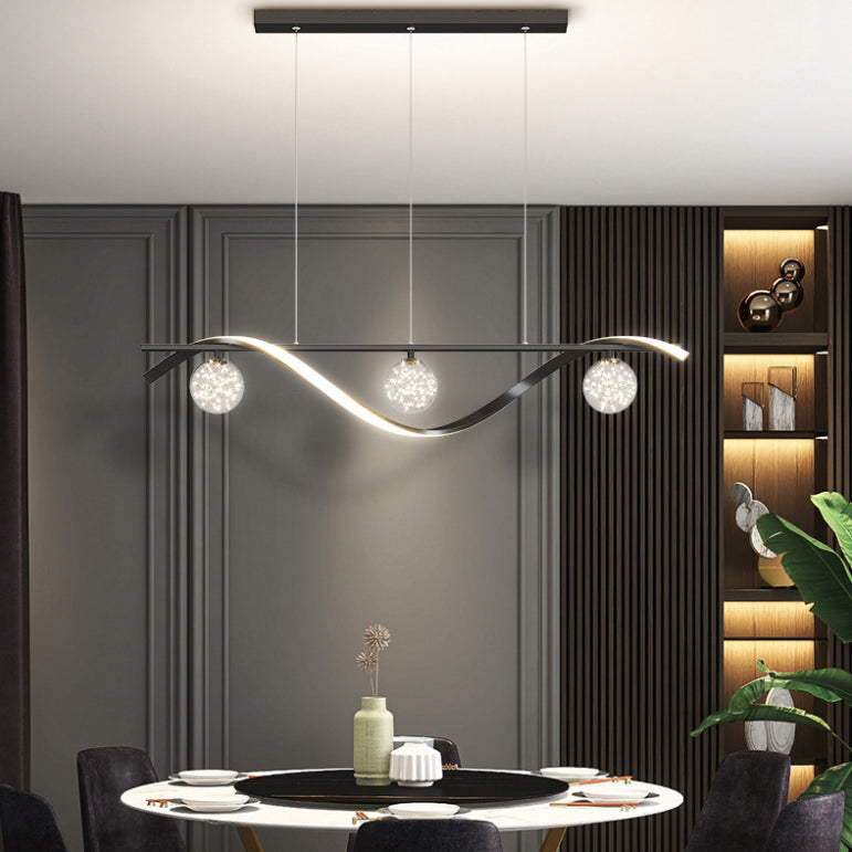 3 Light Kitchen Island Pendant Linear Island Lighting Contemporary Island Lighting