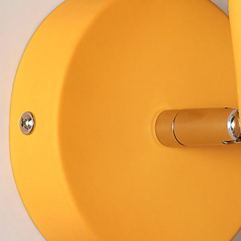 1 illuminazione unica murale unica Modren Nordic Macarons Style Metal Wall Lighting in bianco e verde