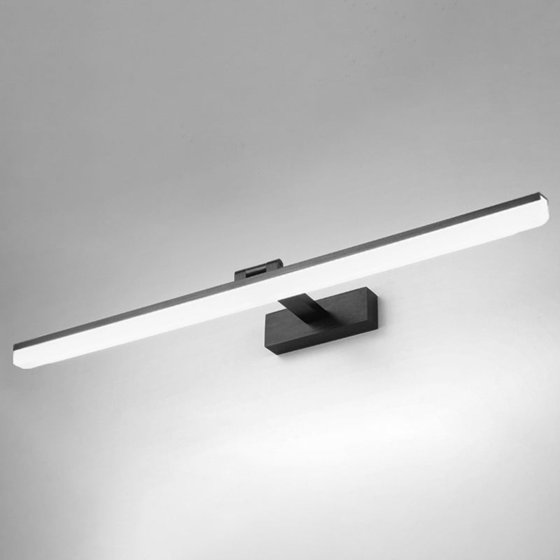 Lámpara de pared lineal de aluminio LED de LED moderno con luz de aluminio con sombra de plástico
