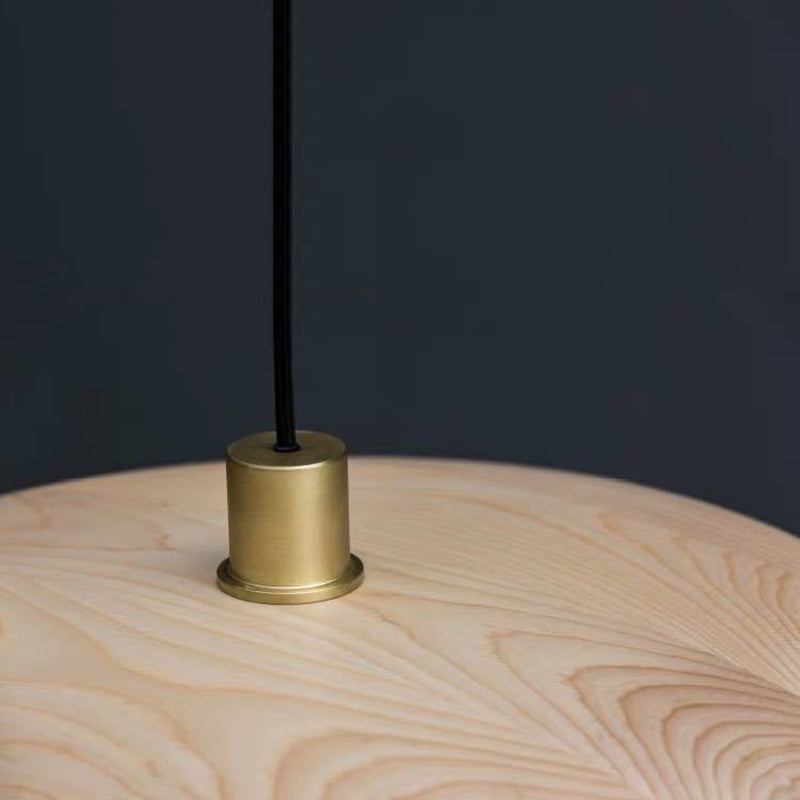 Style minimaliste moderne en cage suspendu suspension en métal 1 éclairage pendentif léger