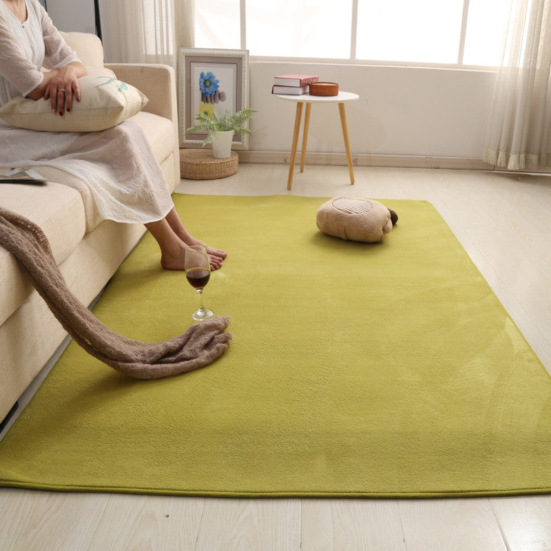 Minimalistischer einfacher Indoor -Teppich waschbarer moderner Teppich Polyesterfleckfestem Teppich für Wohnzimmer