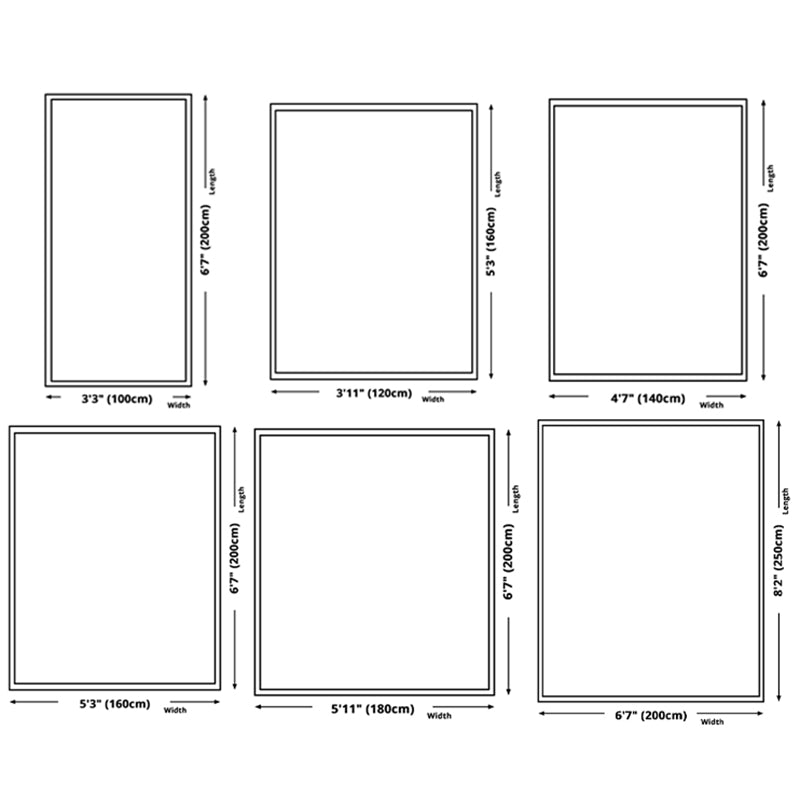 Minimalistischer einfacher Indoor -Teppich waschbarer moderner Teppich Polyesterfleckfestem Teppich für Wohnzimmer