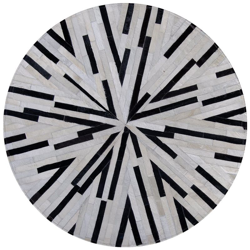 Zone colorée tapis géométrique motif blanc tapis de zone de soins de soins faciles pour le salon