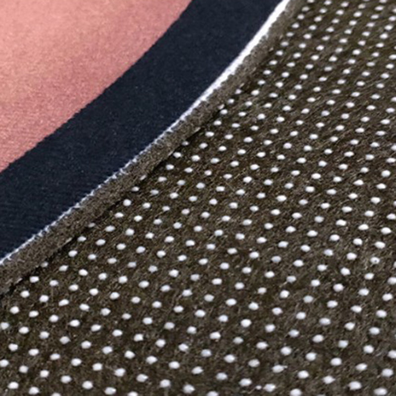 Calming 3D Universe Print Rug Black Tone Polyester Area Carpet Non-Slip Backing Rug for Living Room