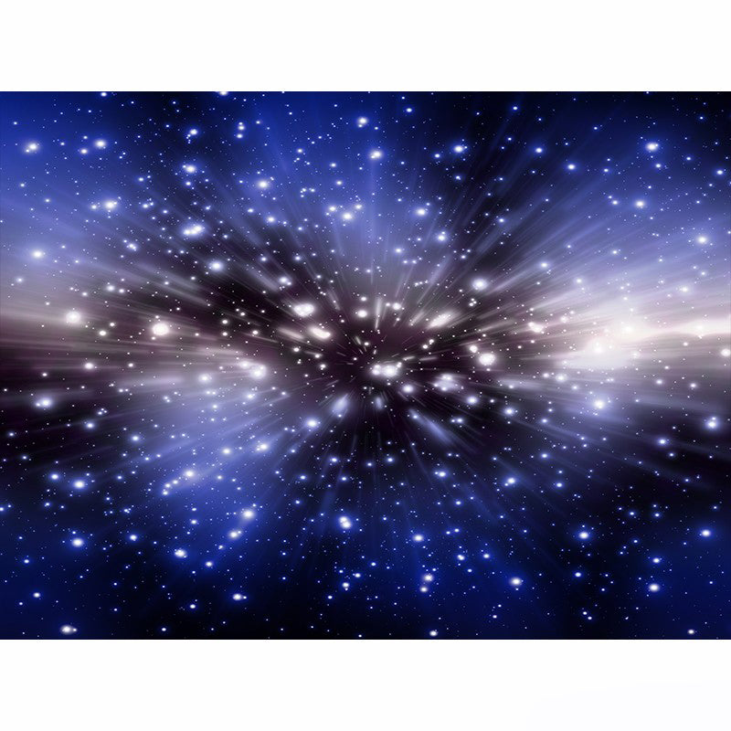 Multicolor Visual Print Rug Polyester Carpet Trendy Anti-Slip Backing Indoor Rug for Living Room