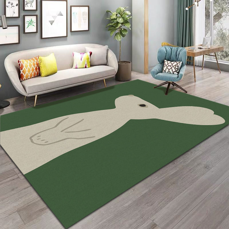 Veelkleurig nieuw tapijt, polyester, abstracte print, binnentapijt, vlekbestendig tapijt voor woondecoratie