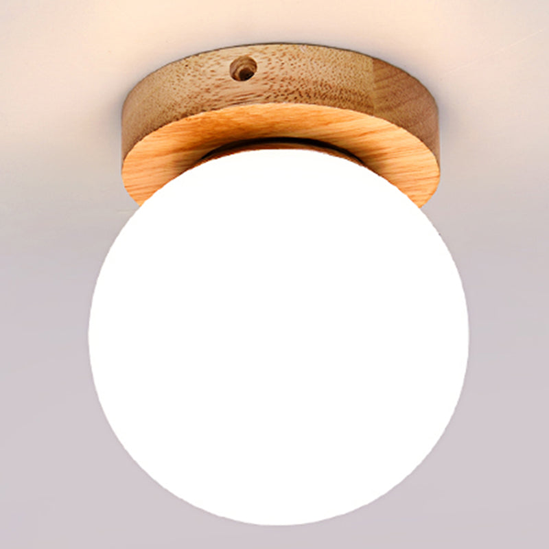 Plafond ombragé Fixture moderne Style moderne Couloir en bois Légère ébullition en Beige