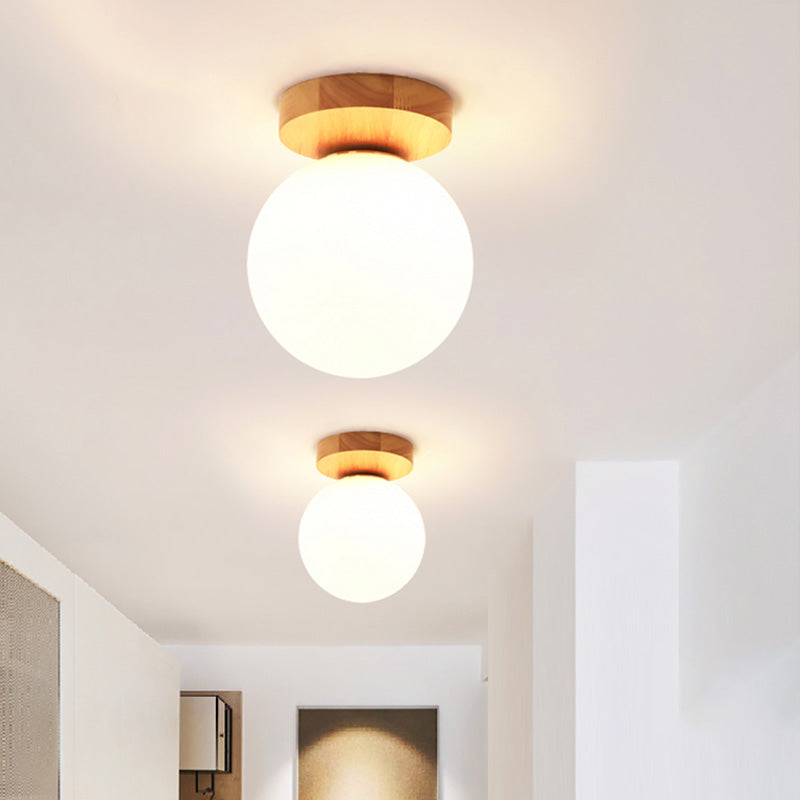 Plafond ombragé Fixture moderne Style moderne Couloir en bois Légère ébullition en Beige