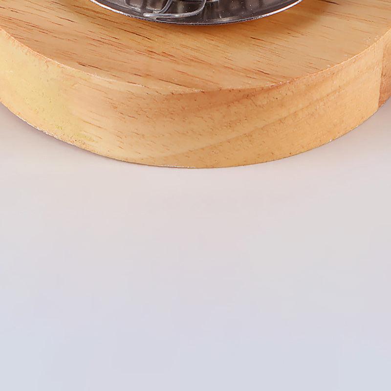 Plafond ombragé Fixture moderne Style moderne Couloir en bois Légère ébullition en Beige