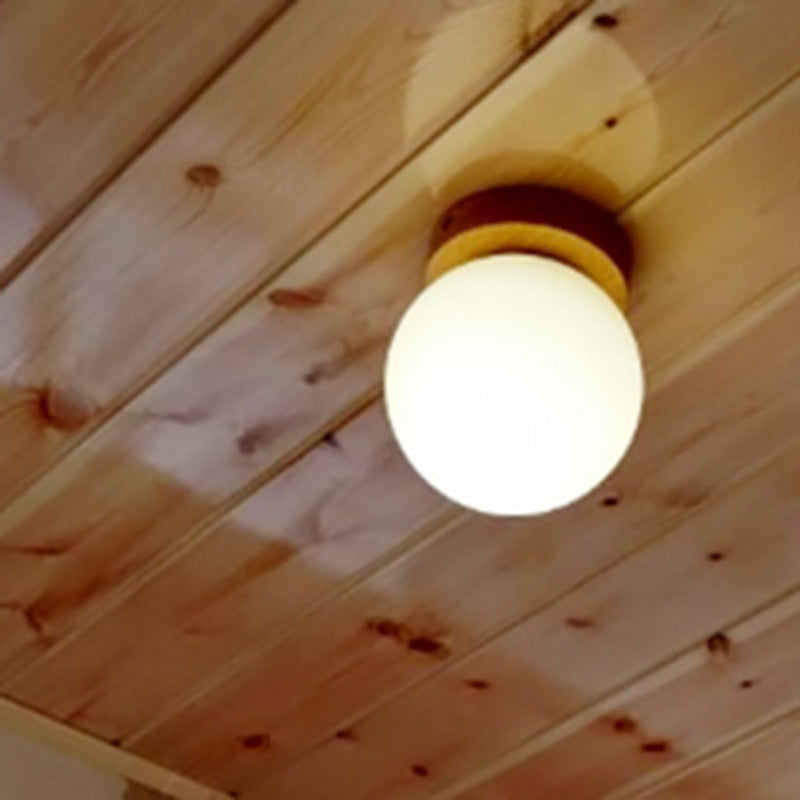 Plafond ombragé Fixture moderne Style moderne Couloir en bois Légère ébullition en Beige
