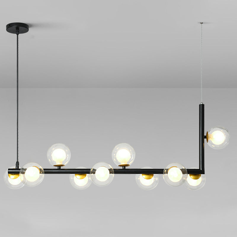 Bolas Dinning Room Over Island Lighting Glass Nordic Style Island Lighting Fixture