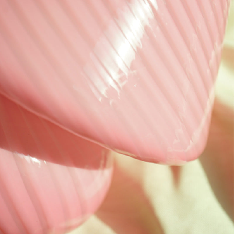 Trendy Nordic Style Mushroom Table Lamp Glass 1 Bulb Bedroom Nightstand Light